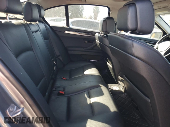2013 BMW 5 Series 528i with VIN WBAXG5C50DDY36255, listed as a Copart auction lot 44741985 with 102,147 mi miles and Salvage Title. Bid and sale history available at carsss.com. Image 10.