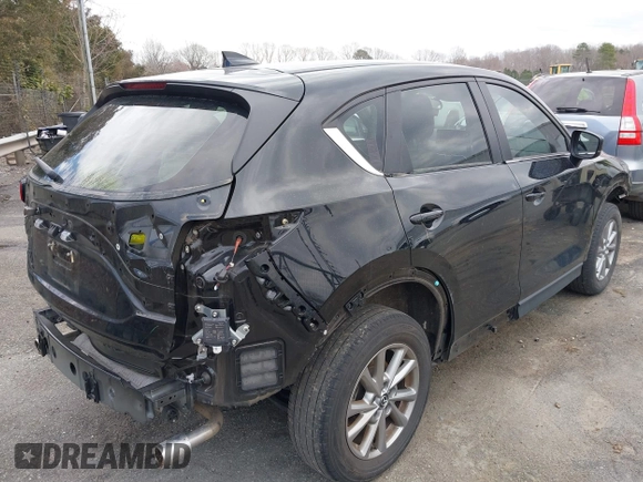 2023 Mazda CX-5 2.5 S with VIN JM3KFBAM4P0262772, listed as a IAAI auction lot 41752886 with 25,815 mi miles. Bid and sale history available at carsss.com. Image 4.