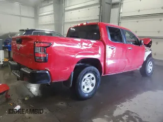 2022 Nissan Frontier S with VIN 1N6ED1EK1NN629963, listed as a Copart auction lot 45776585 with 38,740 mi miles and Salvage Title. Bid and sale history available at carsss.com. Image 3.