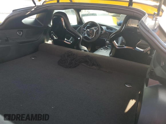 2015 Chevrolet Corvette Z51 1LT with VIN 1G1YH2D73F5000044, listed as a Copart auction lot 70773344 with 52,152 mi miles and Salvage Title. Bid and sale history available at carsss.com. Image 10.