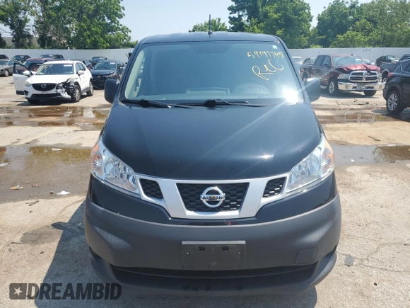 2019 Nissan NV200 S with VIN 3N6CM0KN2KK712545, listed as a Copart auction lot 59191145 with 25,769 mi miles and Salvage title. Bid and sale history available at DreamBid. Image 5.