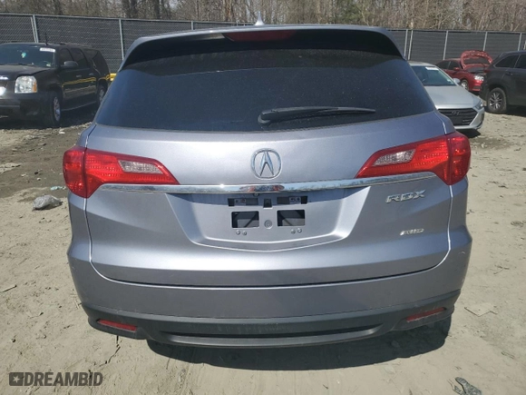 2015 Acura RDX with VIN 5J8TB4H36FL005595, listed as a Copart auction lot 49228855 with 95,344 mi miles and Salvage Title. Bid and sale history available at carsss.com. Image 6.