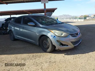 2016 Hyundai Elantra SE with VIN KMHDH4AE4GU570335, listed as a IAAI auction lot 42662645 with 148,112 mi miles and . Bid and sale history available at DreamBid. Image 1.