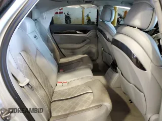 2013 Audi S8 with VIN WAUD2AFD2DN009929, listed as a Copart auction lot 43842533 with 0 mi miles and Salvage Title. Bid and sale history available at carsss.com. Image 10.