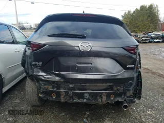 2017 Mazda CX-5 Sport with VIN JM3KFBBL2H0150866, listed as a Copart auction lot 53701145 with 65,110 mi miles and Salvage Title. Bid and sale history available at DreamBid. Image 6.