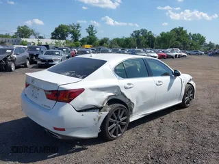 2014 Lexus GS 350 with VIN JTHCE1BL4E5023639, listed as a IAAI auction lot 42552751 with 174,317 mi miles and . Bid and sale history available at DreamBid. Image 4.