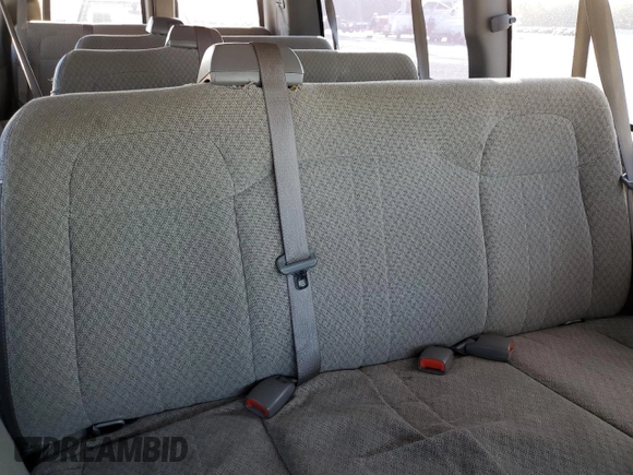 2008 Chevrolet Express Passenger with VIN 1GAHG39K581163150, listed as a Copart auction lot 83560444 with 103,807 mi miles and Salvage title. Bid and sale history available at DreamBid. Image 11.