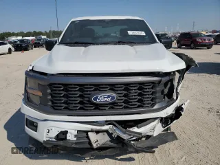 2024 Ford F-150 STX with VIN 1FTEW2K57RKD19468, listed as a Copart auction lot 73657674 with 5,055 mi miles and Salvage Title. Bid and sale history available at carsss.com. Image 5.