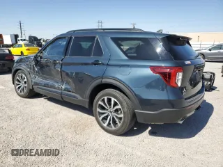2023 Ford Explorer ST-Line z VIN 1FMSK7KH5PGB53341, wystawiony jako Copart lot #56316855 z przebiegiem 23 657 mil mil oraz Szkoda całkowita • Salvage title. Historia ofert i sprzedaży dostępna na DreamBid. Obrazek 2.