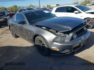 2013 Ford Mustang V6 with VIN 1ZVBP8AM9D5252968, listed as a IAAI auction lot 42533367 with 145,205 mi miles and . Bid and sale history available at DreamBid. Image 1.