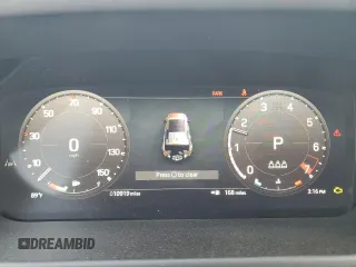2025 Land Rover Defender S with VIN SALEJ7EXXS2358756, listed as a Copart auction lot 58084165 with 10,919 mi miles and Salvage title. Bid and sale history available at DreamBid. Image 9.