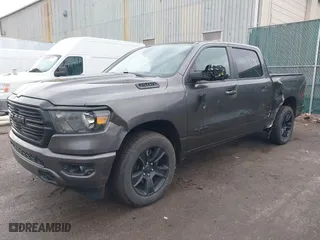 2020 Ram 1500 Big Horn with VIN 1C6RRFFG7LN110966, listed as a IAAI auction lot 41482599 with 86,841 mi miles. Bid and sale history available at carsss.com. Image 2.