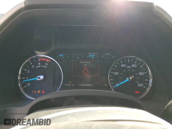 2019 Ford F-250 XL with VIN 1FT7W2BT7KED29364, listed as a Copart auction lot 64793685 with 70,387 mi miles and Salvage title. Bid and sale history available at DreamBid. Image 9.