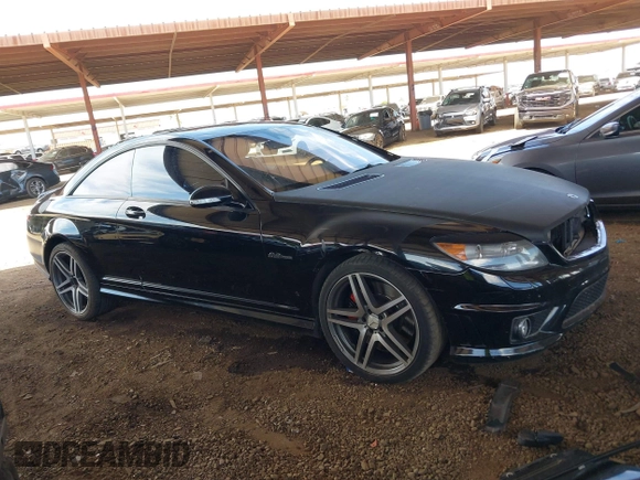 2009 Mercedes-Benz CL 63 AMG with VIN WDDEJ77X79A022220, listed as a IAAI auction lot 42095679 with 155,333 mi miles and . Bid and sale history available at carsss.com. Image 1.