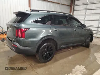2023 Kia Sorento X-Line S with VIN 5XYRLDLC2PG219381, listed as a Copart auction lot 53481125 with 25,419 mi miles and Salvage Title. Bid and sale history available at carsss.com. Image 3.