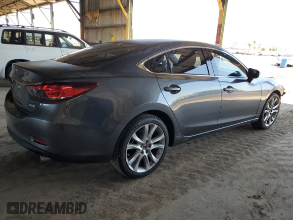 2014 Mazda 6 i Touring with VIN JM1GJ1V68E1139776, listed as a Copart auction lot 54412755 with 109,477 mi miles and Salvage Title. Bid and sale history available at DreamBid. Image 3.