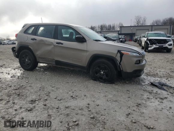 2016 Jeep Cherokee Sport with VIN 1C4PJMAB3GW331150, listed as a Copart auction lot 80757564 with 84,896 mi miles and Clean Title. Bid and sale history available at DreamBid. Image 4.