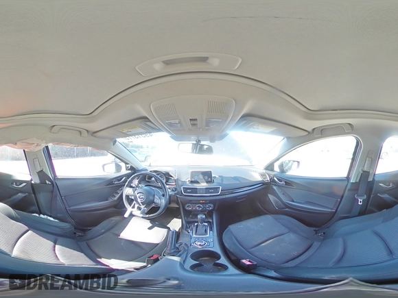 2016 Mazda 3 i Touring with VIN 3MZBM1L75GM264749, listed as a Copart auction lot 49513775 with 79,456 mi miles and Salvage Title. Bid and sale history available at DreamBid. Image 12.