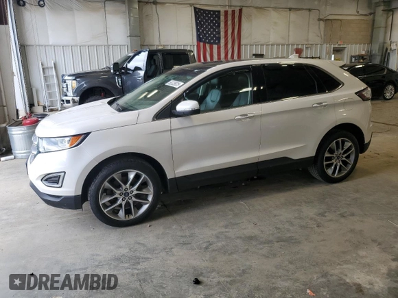 2017 Ford Edge Titanium z VIN 2FMPK4K81HBB72398, wystawiony jako Copart lot #55325635 z przebiegiem 112 917 mil mil oraz Nie do naprawy • Non repairable. Historia ofert i sprzedaży dostępna na DreamBid. Obrazek 1.