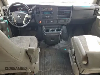 2017 Chevrolet Express Cargo with VIN 1GCWGAFFXH1293421, listed as a Copart auction lot 57913355 with 410,541 mi miles and Clean title. Bid and sale history available at DreamBid. Image 8.