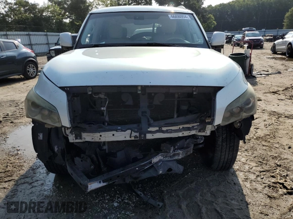 2011 Infiniti QX56 7-passenger with VIN JN8AZ2NE6B9004261, listed as a Copart auction lot 66890954 with 245,018 mi miles and Clean Title. Bid and sale history available at carsss.com. Image 5.
