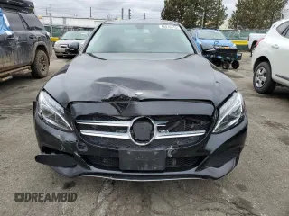 2015 Mercedes-Benz C-Class C 300 Luxury with VIN 55SWF4KB0FU005240, listed as a Copart auction lot 48410415 with 89,705 mi miles and Salvage Title. Bid and sale history available at carsss.com. Image 5.