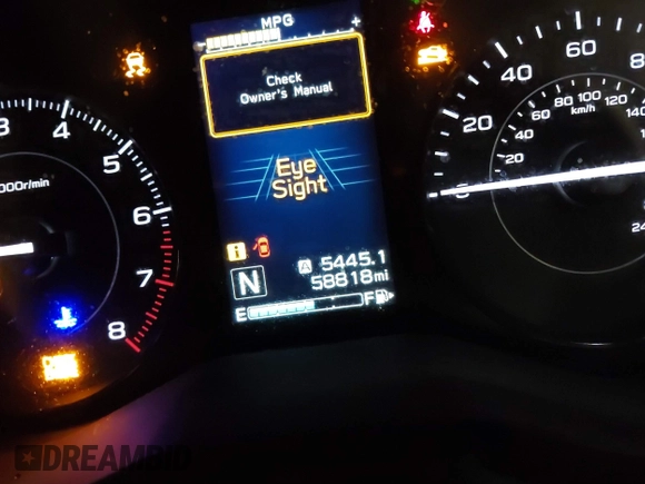 2018 Subaru Impreza Premium z VIN 4S3GKAD67J3619711, wystawiony jako IAAI lot #41475064 z przebiegiem 58 818 mil mil oraz . Historia ofert i sprzedaży dostępna na DreamBid. Obrazek 7.