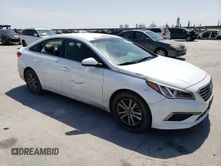 2016 Hyundai Sonata SE with VIN 5NPE24AF8GH366649, listed as a Copart auction lot 66293453 with 95,268 mi miles and Salvage title. Bid and sale history available at DreamBid. Image 4.