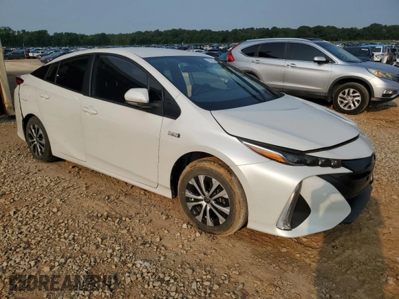 2021 Toyota Prius LE with VIN JTDKAMFP3M3175140, listed as a Copart auction lot 59325875 with 34,798 mi miles and Salvage title. Bid and sale history available at DreamBid. Image 4.