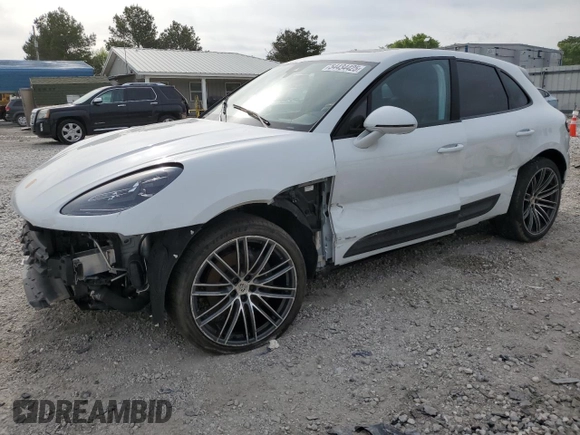 2023 Porsche Macan with VIN WP1AA2A51PLB15642, listed as a Copart auction lot 54434425 with 21,385 mi miles and Clean title. Bid and sale history available at DreamBid. Image 1.