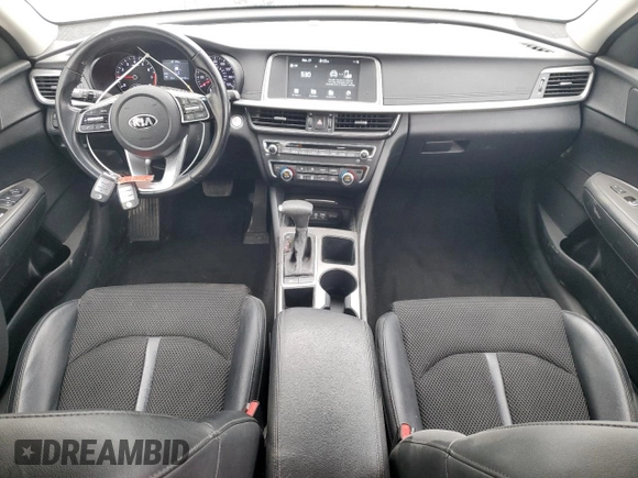 2019 Kia Optima LX with VIN 5XXGT4L31KG330542, listed as a Copart auction lot 50617965 with 46,105 mi miles and Salvage Title. Bid and sale history available at carsss.com. Image 8.