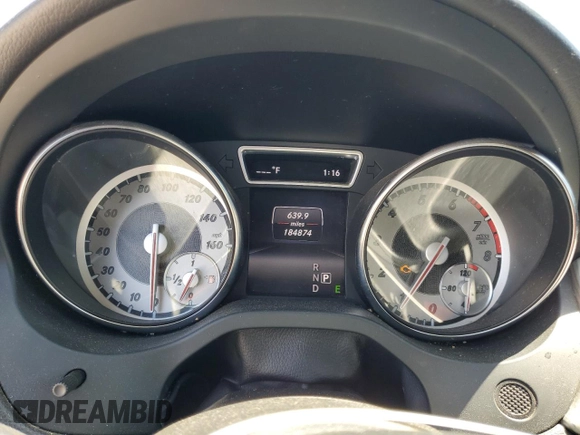 2014 Mercedes-Benz CLA 250 with VIN WDDSJ4EB2EN116078, listed as a Copart auction lot 60149905 with 184,874 mi miles and Salvage title. Bid and sale history available at DreamBid. Image 9.