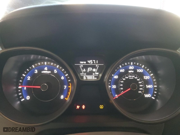 2016 Hyundai Elantra GL with VIN 5NPDH4AE9GH697158, listed as a Copart auction lot 42976805 with 67,883 mi miles and Salvage Title. Bid and sale history available at carsss.com. Image 9.