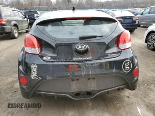 2016 Hyundai Veloster Turbo with VIN KMHTC6AE0GU267722, listed as a Copart auction lot 72993102 with 83,902 mi miles. Bid and sale history available at carsss.com. Image 6.