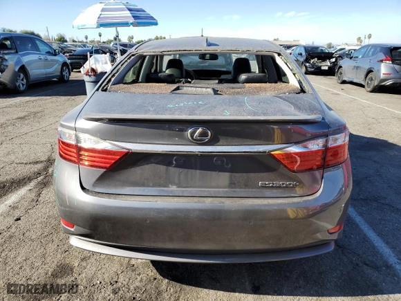 2015 Lexus ES 300h Hybrid with VIN JTHBW1GG8F2091062, listed as a Copart auction lot 86616884 with 81,031 mi miles and Salvage Title. Bid and sale history available at carsss.com. Image 6.