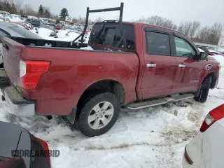 2017 Nissan Titan S with VIN 1N6AA1EJ3HN530354, listed as a Copart auction lot 45652545 with 177,776 mi miles and Salvage Title. Bid and sale history available at carsss.com. Image 3.