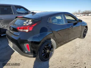 2019 Hyundai Veloster 2.0 with VIN KMHTG6AFXKU011920, listed as a Copart auction lot 40212823 with 47,469 mi miles. Bid and sale history available at carsss.com. Image 3.