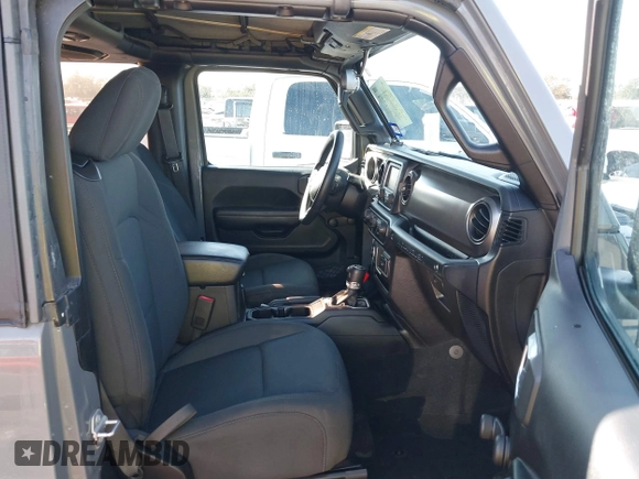 2018 Jeep Wrangler Sport S with VIN 1C4GJXAG4JW283209, listed as a IAAI auction lot 41770557 with 34,041 mi miles and . Bid and sale history available at DreamBid. Image 5.