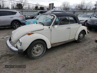 1978 Volkswagen Beetle with VIN 1582067349, listed as a Copart auction lot 47457725 with 346,185 mi miles and Salvage Title. Bid and sale history available at DreamBid. Image 1.