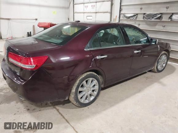 2012 Lincoln MKZ with VIN 3LNHL2JC3CR823939, listed as a IAAI auction lot 41816572 with 156,507 mi miles. Bid and sale history available at carsss.com. Image 4.