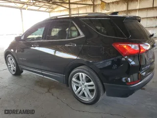 2018 Chevrolet Equinox Premier with VIN 2GNAXNEX7J6156345, listed as a Copart auction lot 52252585 with 101,520 mi miles and Salvage Title. Bid and sale history available at carsss.com. Image 2.