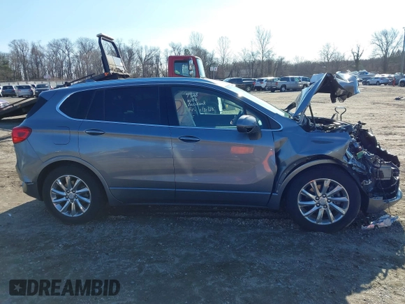 2020 Buick Envision Essence with VIN LRBFXCSA5LD100443, listed as a IAAI auction lot 41504556 with 43,858 mi miles and . Bid and sale history available at carsss.com. Image 13.