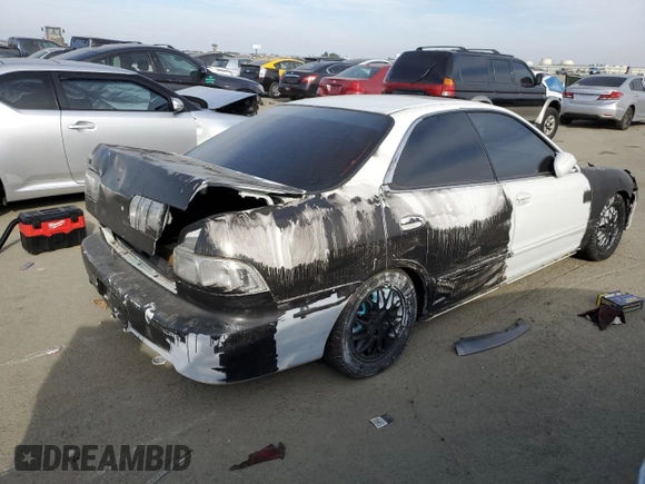 1998 Acura Integra LS with VIN JH4DB7655WS006377, listed as a Copart auction lot 42187355 with 165,638 mi miles and Salvage title. Bid and sale history available at DreamBid. Image 3.