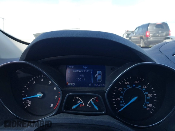 2014 Ford Escape SE with VIN 1FMCU9GX3EUA81161, listed as a IAAI auction lot 41968609 with 112,931 mi miles and . Bid and sale history available at DreamBid. Image 15.