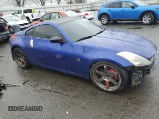 2004 Nissan 350Z Touring with VIN JN1AZ34E74T060432, listed as a Copart auction lot 45668685 with 92,913 mi miles and Salvage Title. Bid and sale history available at carsss.com. Image 4.