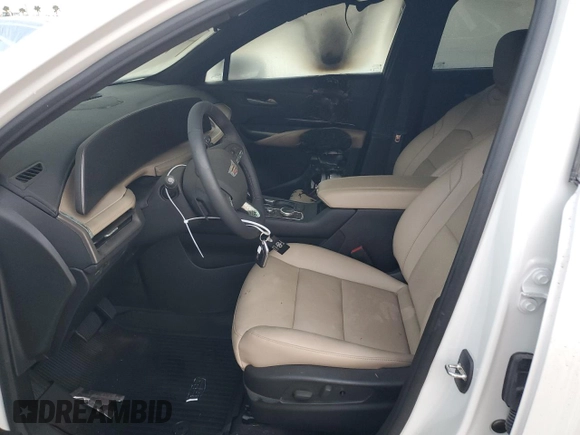 2024 Cadillac XT4 AWD Luxury with VIN 1GYFZBR49RF123947, listed as a Copart auction lot 73837404 with Not Provided miles and Non Repairable. Bid and sale history available at carsss.com. Image 7.