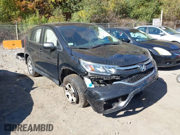 2016 Honda CR-V LX with VIN 5J6RM4H30GL120935, listed as a IAAI auction lot 40640342 with 153,531 mi miles. Bid and sale history available at carsss.com. Image 1.
