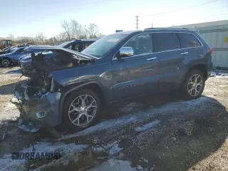 2020 Jeep Grand Cherokee Limited X z VIN 1C4RJFBG2LC152060, wystawiony jako Copart lot #47886105 z przebiegiem 105 114 mil mil oraz Szkoda całkowita • Salvage title. Historia ofert i sprzedaży dostępna na DreamBid. Obrazek 1.