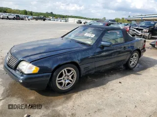 1998 Mercedes-Benz SL-Class with VIN WDBFA67F7WF165259, listed as a Copart auction lot 73132364 with 99,948 mi miles and Salvage Title. Bid and sale history available at carsss.com. Image 1.