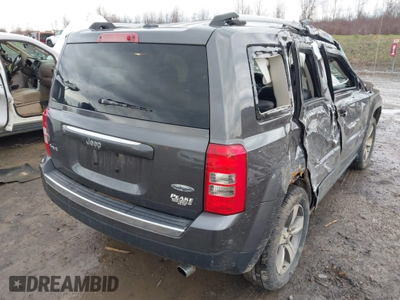 2017 Jeep Patriot High Altitude with VIN 1C4NJRFB8HD109679, listed as a IAAI auction lot 41953709 with 110,891 mi miles. Bid and sale history available at carsss.com. Image 4.